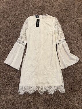NWT White lace dress